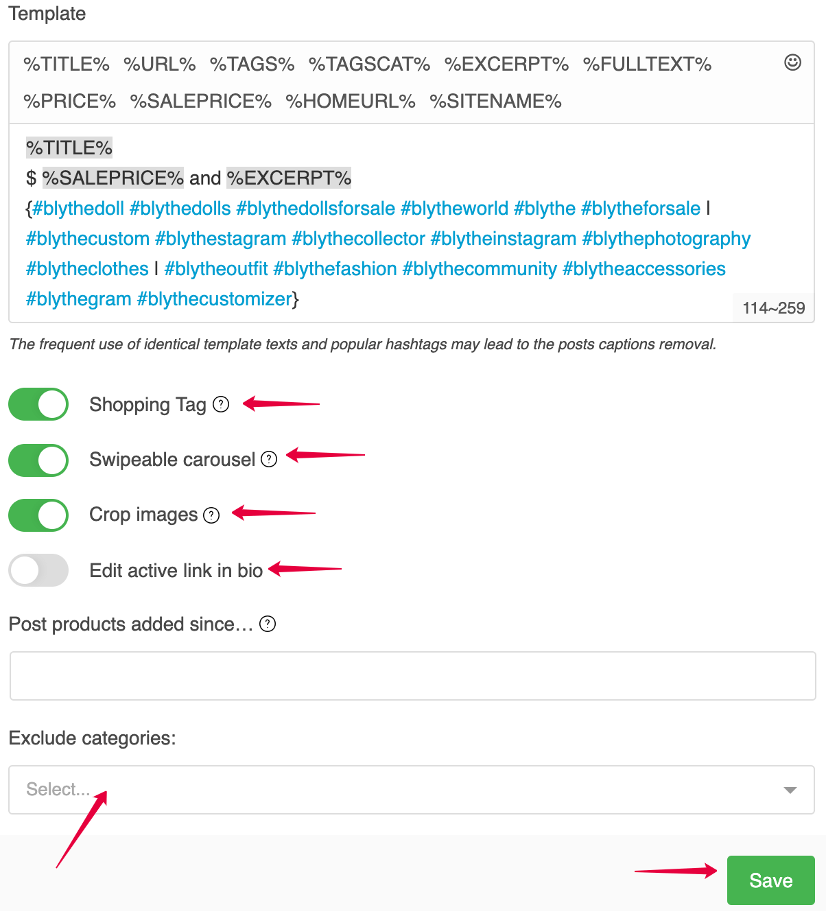 How To Set Up Poster On Instagram For Wordpress Social Rabbit Plugin