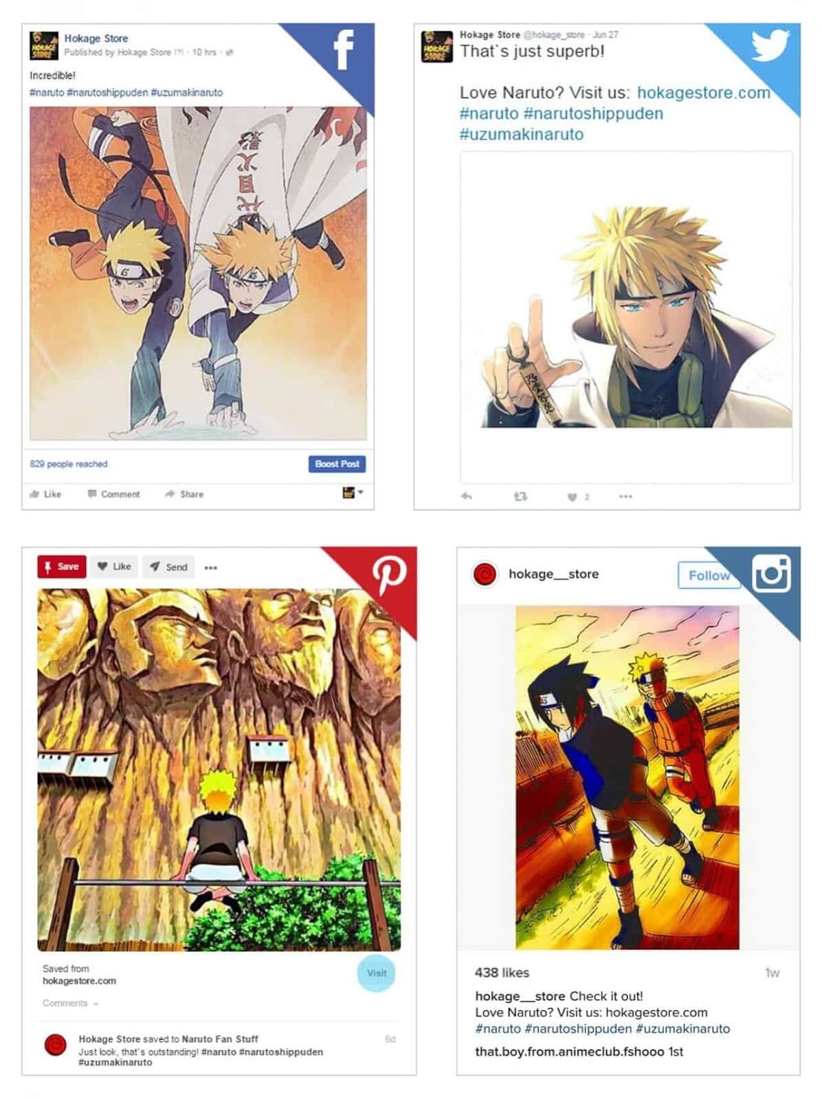 Promoting the accounts on autopilot with Gallery Poster tools