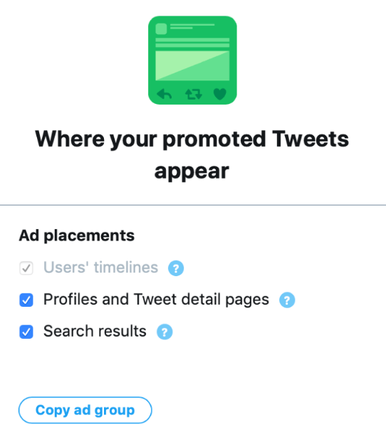 Your Twitter ad campaign is ready to use!