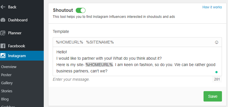 Social Rabbit start an automatic "newsletter" on Instagram to help you find possible business partners and start using influencer marketing