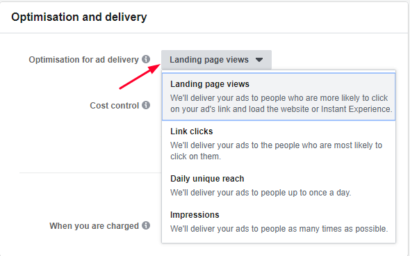 Facebook can help you to improve your ads automatically. It will use its own users' data to deliver ads for the precise audience.