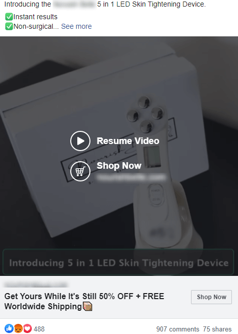 If you want to get the most out of your Facebook ads, we highly recommend trying video ads.
