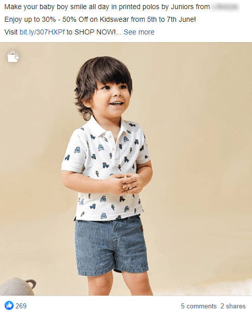 Kids and babies are also an amazing sources of good emotions. Use it in your Facebook Ads