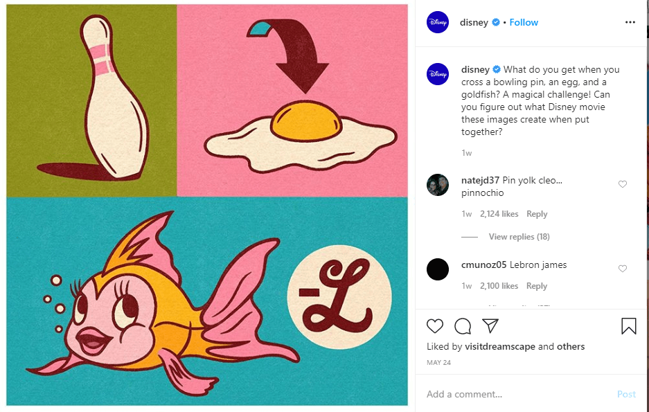 You also can create a simple game to entertain your followers