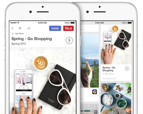 You can boost the number of your app's installations with the power of Pinterest ads.
