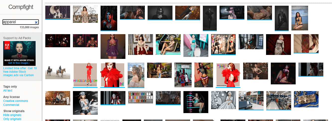 If you look for good and high-quality images for your posts, check out Compfight.