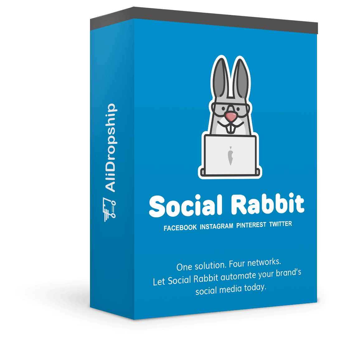 Social Rabbit is a smart social media management tool that can help you promote your business on social media automatically.
