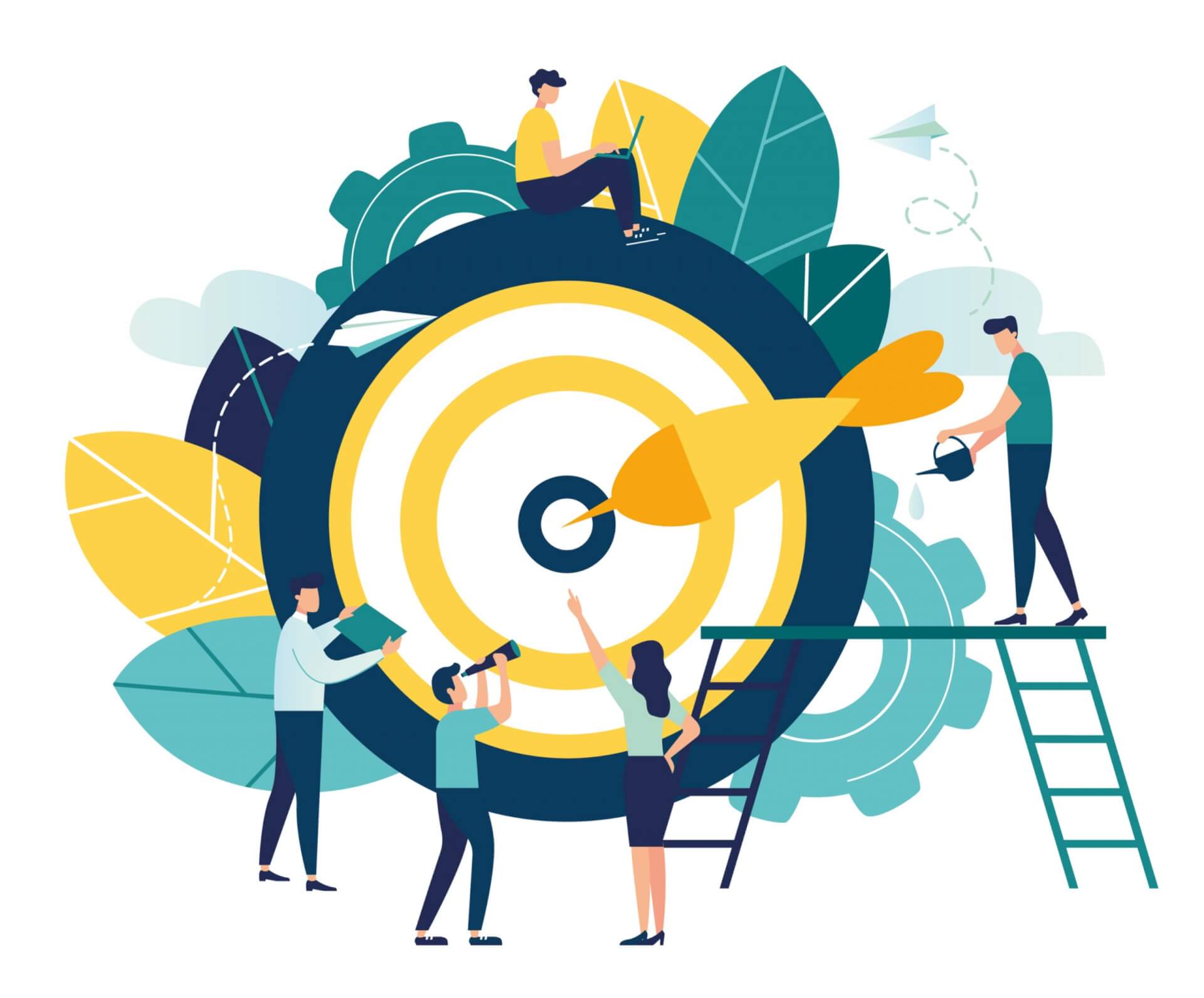 Set the goals to start creating your blog content strategy